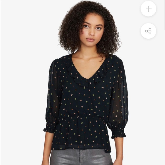 Sanctuary Ruffle Blouse - Picture 1 of 3
